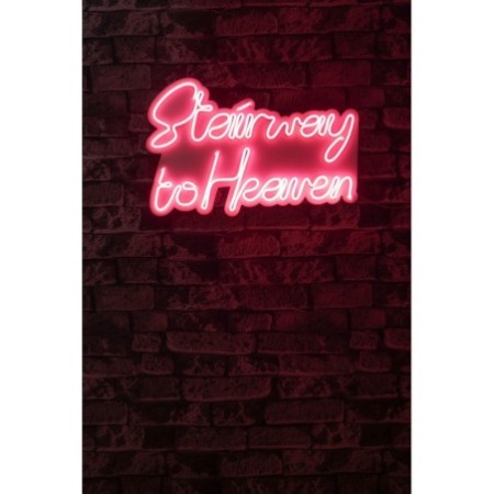 Iluminación LED decorativa de plástico Stairway to Heaven rosa 31x51x2 cm