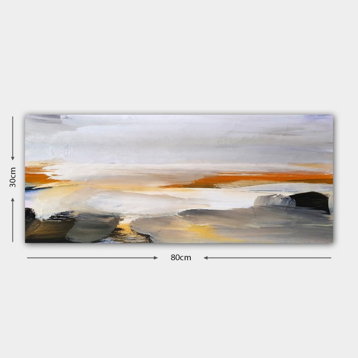 Pintura decorativa lienzo YTY1242693958_3080 multicolor 30x80 cm