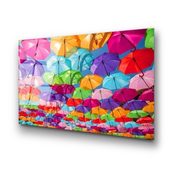 Pintura vidrio templado UV-227 70 x 100 multicolor 70x100 cm