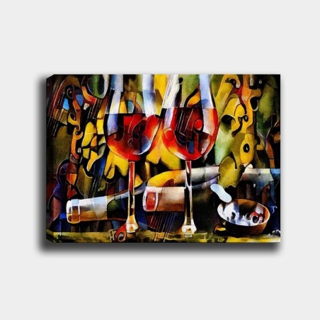 Pintura decorativa lienzo 747184297_70100 multicolor 70x100 cm