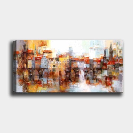 Pintura decorativa lienzo YTY739130269_50120 multicolor 50x120