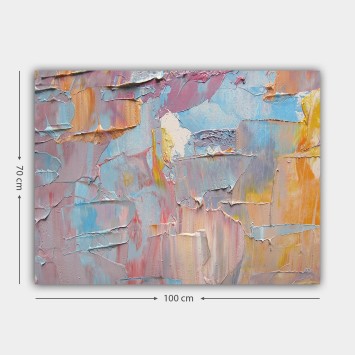 Pintura decorativa lienzo 585361421_70100 multicolor 70x100 cm