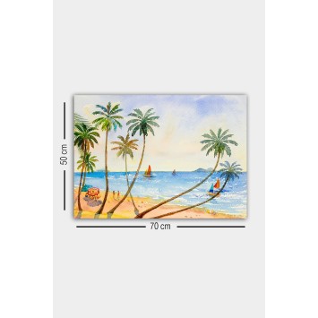 Pintura decorativa lienzo 1192962841-5070 multicolor 50x70 cm