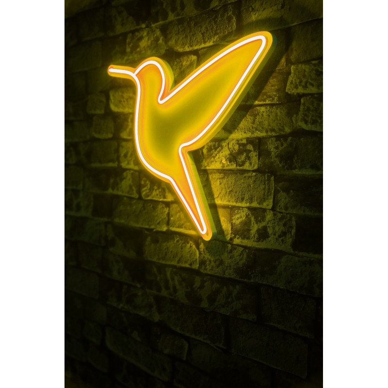 Iluminación LED decorativa de plástico Little Bird amarillo