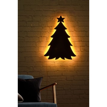 Iluminación LED decorativa Christmas Pine 2 amarillo 20x27 cm