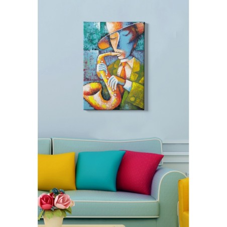 Pintura decorativa lienzo Kanvas Tablo-224 multicolor 50x70 cm