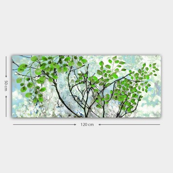 Pintura decorativa lienzo YTY1067111450_50120 multicolor 50x120