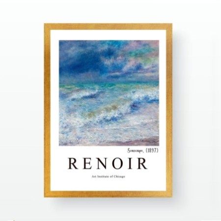 Cuadro decorativo enmarcado AC894958-3545 multicolor 35x45 cm