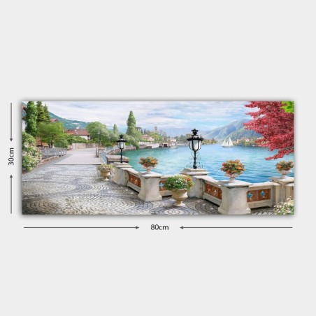 Pintura decorativa lienzo YTY1467158057_3080 multicolor 30x80 cm