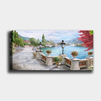 Pintura decorativa lienzo YTY1467158057_3080 multicolor 30x80 cm