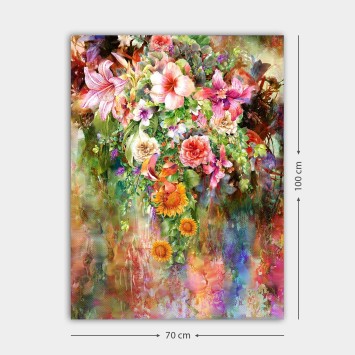 Pintura decorativa lienzo 390747358_70100 multicolor 70x100 cm