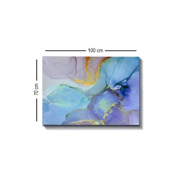 Pintura decorativa lienzo Kanvas Tablo-34 multicolor 70x100 cm