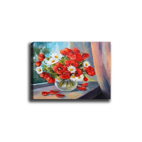 Pintura decorativa lienzo Kanvas Tablo-126 multicolor 50x70 cm