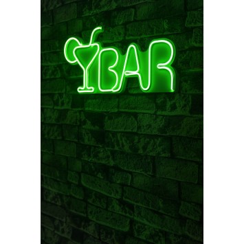 Iluminación LED decorativa de plástico Bar verde