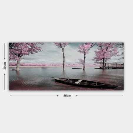 Pintura decorativa lienzo YTY104077472_3080 multicolor 30x80 cm