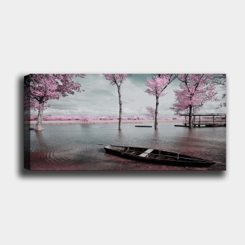 Pintura decorativa lienzo YTY104077472_3080 multicolor 30x80 cm