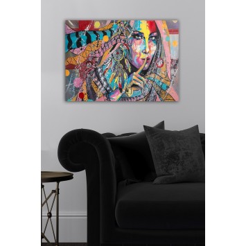 Pintura decorativa lienzo 324528998-5070 multicolor 50x70 cm