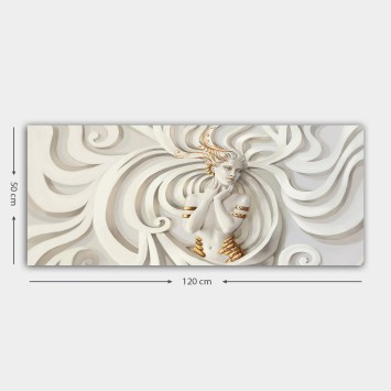 Pintura decorativa lienzo YTY161585909_50120 multicolor 50x120