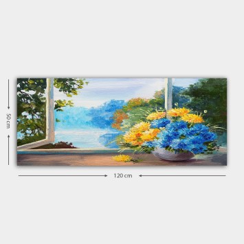 Pintura decorativa lienzo YTY266361548_50120 multicolor 50x120