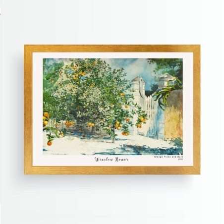 Cuadro decorativo enmarcado AC132569-3545 multicolor 35x45 cm