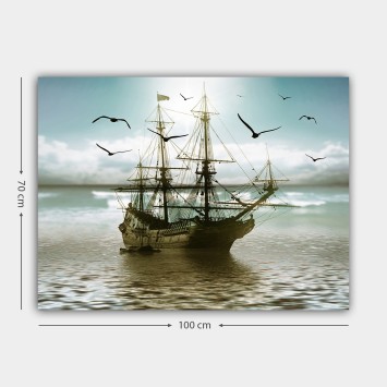 Pintura decorativa lienzo 145890887_70100 multicolor 70x100 cm