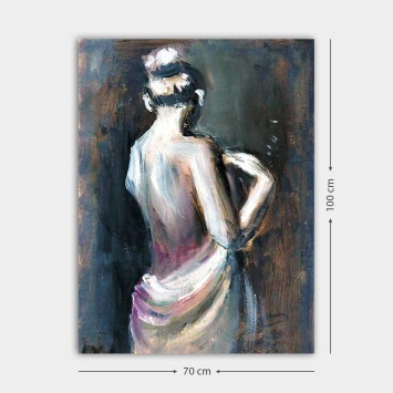 Pintura decorativa lienzo 248434582_70100 multicolor 70x100 cm