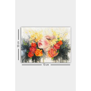 Pintura decorativa lienzo 1452069059-5070 multicolor 50x70 cm