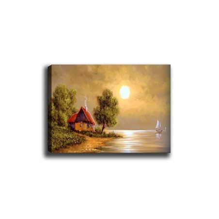 Pintura decorativa lienzo Kanvas Tablo-11 multicolor 50x70 cm