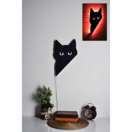 Iluminación LED decorativa Cat 2 rojo 23x36 cm