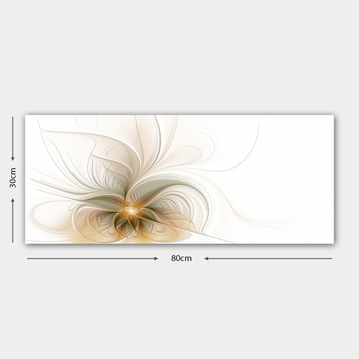 Pintura decorativa lienzo YTY766311787_3080 multicolor 30x80 cm