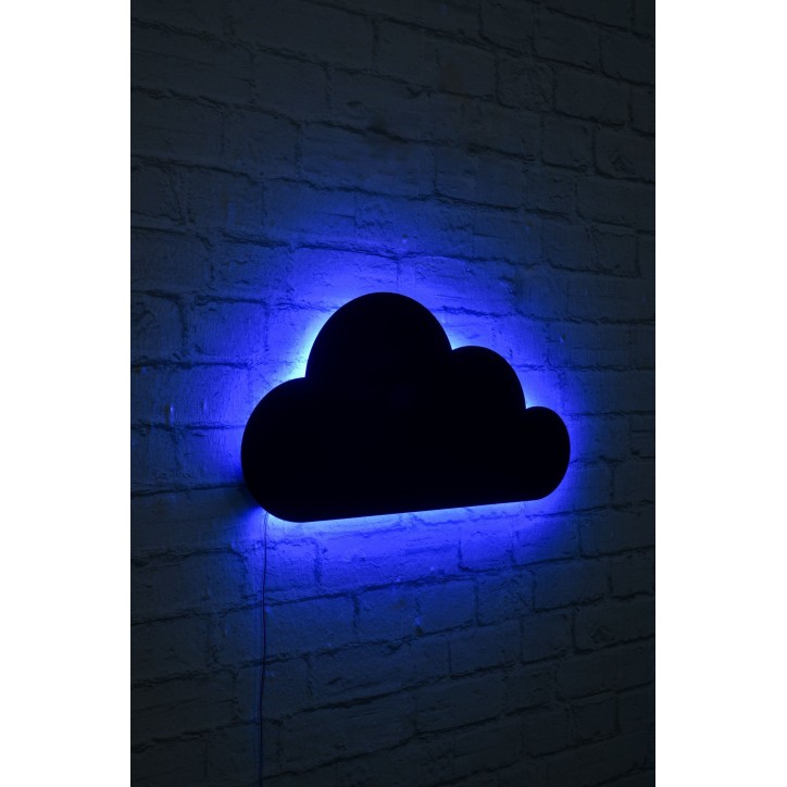 Iluminación LED decorativa Cloud azul 50x25 cm