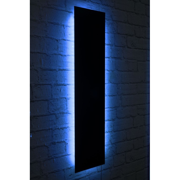 Iluminación LED decorativa Rectangle azul 75x20 cm