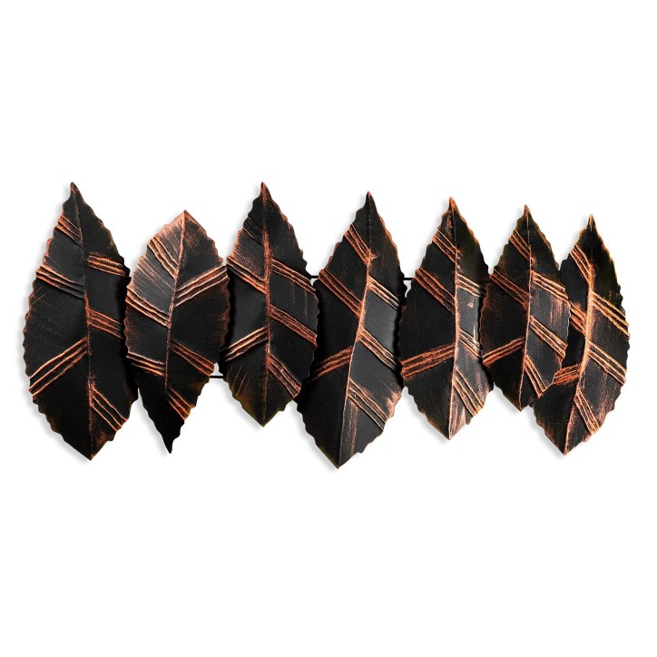 Decoración pared de metal Hornbeam 2 multicolor 114x52 cm