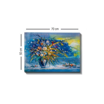 Pintura decorativa lienzo Kanvas Tablo -14 multicolor 50x70 cm