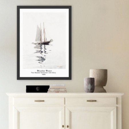 Cuadro decorativo enmarcado SC7436502338366-5575 multicolor 55x75 cm