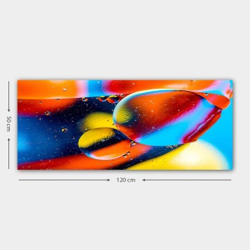 Pintura decorativa lienzo YTY1011619804_50120 multicolor 50x120