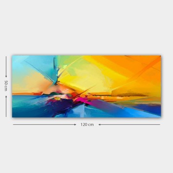 Pintura decorativa lienzo YTY1044630916_50120 multicolor 50x120