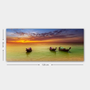 Pintura decorativa lienzo YTY118576375_50120 multicolor 50x120