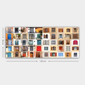 Pintura decorativa lienzo YTY1573166449_50120 multicolor 50x120