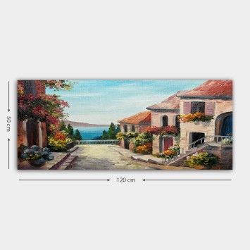 Pintura decorativa lienzo YTY195401324_50120 multicolor 50x120