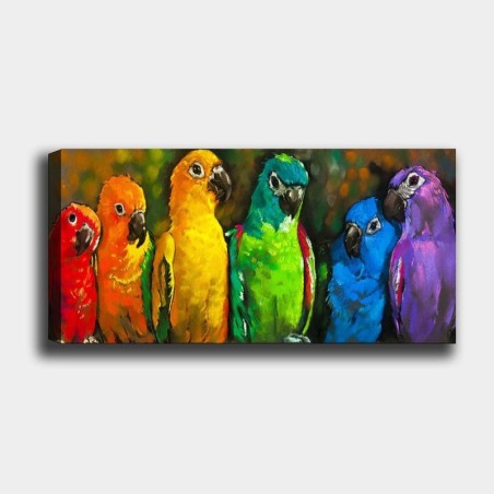 Pintura decorativa lienzo YTY249998776_50120 multicolor 50x120