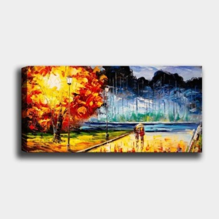 Pintura decorativa lienzo YTY261904097_50120 multicolor 50x120