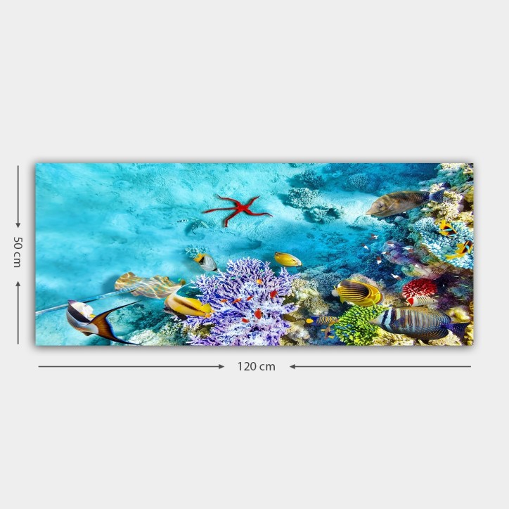 Pintura decorativa lienzo YTY273929318_50120 multicolor 50x120