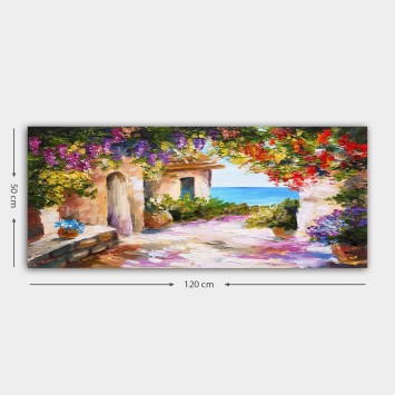 Pintura decorativa lienzo YTY287446373_50120 multicolor 50x120