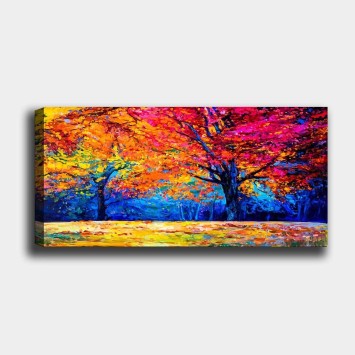 Pintura decorativa lienzo YTY292880360_50120 multicolor 50x120