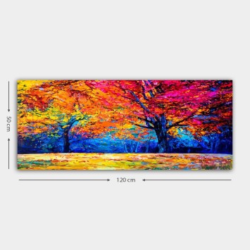 Pintura decorativa lienzo YTY292880360_50120 multicolor 50x120