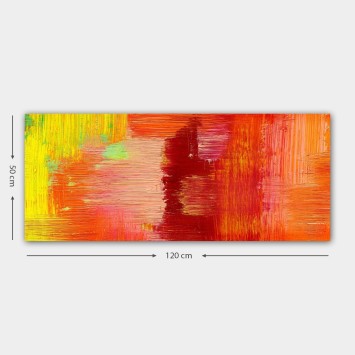 Pintura decorativa lienzo YTY40428634_50120 multicolor 50x120