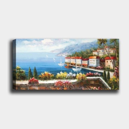 Pintura decorativa lienzo YTY7603_50120 multicolor 50x120