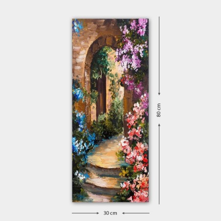 Pintura decorativa lienzo DKY287446367_3080 multicolor 30x80 cm