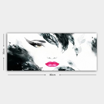 Pintura decorativa lienzo YTY2208283836_3080 multicolor 30x80 cm